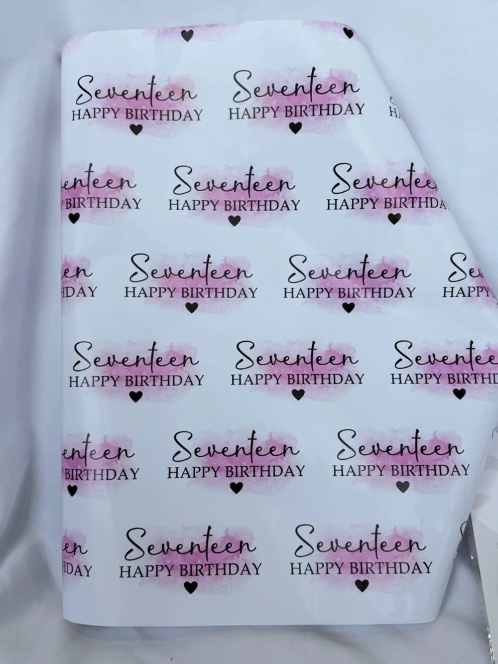 17th Birthday Party Bundle – Sweet 17 Bags, Cake Topper, Gift Wrap